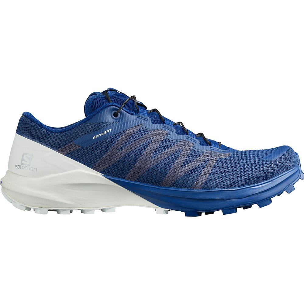 Salomon SENSE PRO 4 Zapatillas Running Asfalto Hombre - Azul Marino - Colombia (09238-QHWC)